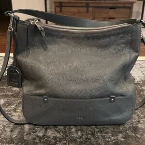 Lauren Ralph Lauren Dark Gray Shoulder Bag